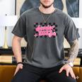 Groovy Senior Class Of 2026 Coquette Pink Bow Graduation Men's Comfort Colors T-Shirt Pepper
