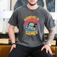 Handheld Gamer Retro Portable Console Nostalgia Men's Comfort Colors T-Shirt Pepper Handheld Gamer Retro Portable Console Nostalgia Men's Comfort Colors T-Shirt Pepper