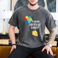 Happy Birthday Daddy Cute Toddler Dad's Birthday Party Men's Comfort Colors T-Shirt Pepper
