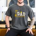 Happy Father's Day Construction For Son DAD Father's Day Men's Comfort Colors T-Shirt Pepper