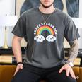 I Hate Everybody Rainbow Sarcastic Grumpy Introvert Men's Comfort Colors T-Shirt Pepper I Hate Everybody Rainbow Sarcastic Grumpy Introvert Men's Comfort Colors T-Shirt Pepper