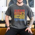 High School Level Complete Class Of 2024 Senior Graduation Men's Comfort Colors T-Shirt Pepper