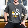 Hotter By One Degree Graduation 2025 Men's Comfort Colors T-Shirt Pepper