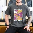 I'd Rather Be Kite Flying Throwback Hobby Memory Kite Men's Comfort Colors T-Shirt Pepper I'd Rather Be Kite Flying Throwback Hobby Memory Kite Men's Comfort Colors T-Shirt Pepper