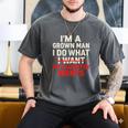I'm a Grown Man I Do What My Daughter Wants Dad Men's Comfort Colors T-Shirt Pepper