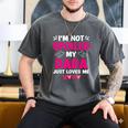 I'm Not Spoiled My Dada Just Loves Me Kids Girls Daughter Men's Comfort Colors T-Shirt Pepper