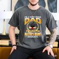 I'm A Super Proud Dad Of A 2025 Master's Degree Graduate Men's Comfort Colors T-Shirt Pepper