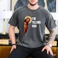 I'm Telling Dad Religious Christian Jesus Meme Men's Comfort Colors T-Shirt Pepper