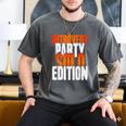 Introvert Party Solo Edition Sarcastic People Hater Men's Comfort Colors T-Shirt Pepper