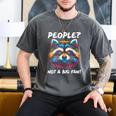 Introvert Raccoon Sarcasm Anti Social Men's Comfort Colors T-Shirt Pepper Introvert Raccoon Sarcasm Anti Social Men's Comfort Colors T-Shirt Pepper