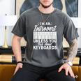 Im An Introvert Unless You Talk About Keyboards Player Men's Comfort Colors T-Shirt Pepper Im An Introvert Unless You Talk About Keyboards Player Men's Comfort Colors T-Shirt Pepper