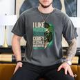 Introverted Murder Shows True Crime Lovers Introvert Men's Comfort Colors T-Shirt Pepper