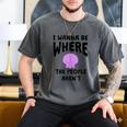 Introverted Sarcastic Humor Antisocial Introvert Men's Comfort Colors T-Shirt Pepper