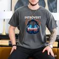 Introvert's Best Friend Noise-Canceling Headphones Men's Comfort Colors T-Shirt Pepper