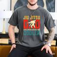Jiu Jitsu Dad Like A Regular Dad But Cooler Dad Father Men's Comfort Colors T-Shirt Pepper