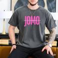 JOMO Joy Of Missing Out For The Introvert Men's Comfort Colors T-Shirt Pepper