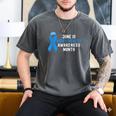 June Is Men’s Health Awareness Month Ribbon For Dad Grandpa Men's Comfort Colors T-Shirt Pepper