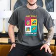 Just Built Different I'M From The 1900S Retro Men's Comfort Colors T-Shirt Pepper