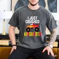 I Just Crushed Kindergarten Monster Graduation Shirt Men's Comfort Colors T-Shirt Pepper