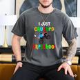 I Just Crushed Preschool Monster Graduation Men's Comfort Colors T-Shirt Pepper