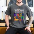 Kids Kindergarten Graduation Class Of 2021 Shirt I Just Graduated Men's Comfort Colors T-Shirt Pepper