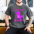 Kids Kindergarten Graduation Idea For Girls Dinosaur Men's Comfort Colors T-Shirt Pepper