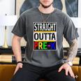 Kids Straight Outta Pre-K Graduation Men's Comfort Colors T-Shirt Pepper