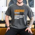 Labrador Retriever Labtrovert Definition Introvert Labrador Men's Comfort Colors T-Shirt Pepper