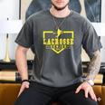 Lacrosse Senior Night Lacrosse Senior 2026 Graduation 20 Men's Comfort Colors T-Shirt Pepper