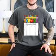 Last Day Of School Sign My Shirt Autograph Graduation Men's Comfort Colors T-Shirt Pepper