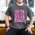 Last Day Of School Teacher Students School Graduation Groovy Men's Comfort Colors T-Shirt Pepper