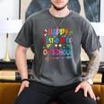 Last Day Of School Tie Dye School Graduation Summer Teacher Men's Comfort Colors T-Shirt Pepper
