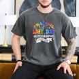 Last Day Of School Year 2025 Preschool Autograph Graduation Men's Comfort Colors T-Shirt Pepper