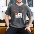 Leg Rest Naughty Dad Joke Vagitarian Lesbian Men's Comfort Colors T-Shirt Pepper Leg Rest Naughty Dad Joke Vagitarian Lesbian Men's Comfort Colors T-Shirt Pepper