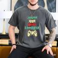 Level Complete Jr High School Graduation Grad Slogan T Shirt Men's Comfort Colors T-Shirt Pepper