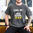 Level Up High School 8th Grade Graduation T-Shirt Men's Comfort Colors T-Shirt Pepper