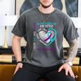Loved One In Memory Of Sister Suicide Awareness Prevention Men's Comfort Colors T-Shirt Pepper Loved One In Memory Of Sister Suicide Awareness Prevention Men's Comfort Colors T-Shirt Pepper