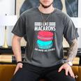 Macaroons Dessert Antisocial Introvert Pastries Food Lover Men's Comfort Colors T-Shirt Pepper