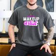 Makeup Artist Beauty Cosmetologist Graduation T-Shirt Men's Comfort Colors T-Shirt Pepper