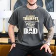 Marching Band Dad My Favorite Trumpet Player Calls Me Dad Men's Comfort Colors T-Shirt Pepper Marching Band Dad My Favorite Trumpet Player Calls Me Dad Men's Comfort Colors T-Shirt Pepper