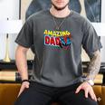 Marvel Spider-Man Amazing Dad Comic Book Father's Day Men's Comfort Colors T-Shirt Pepper