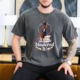 Mastered It Black Girl Masters Degree Graduation Black Queen Men's Comfort Colors T-Shirt Pepper