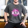 MBA Graduation Masters Business Administration T-Shirt Men's Comfort Colors T-Shirt Pepper