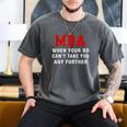 MBA When Your BS Can't Take You Any Further Shirt Graduation Men's Comfort Colors T-Shirt Pepper
