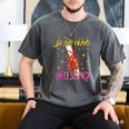 By Any Means Necessary Graduation HBCU Educated Girl Men's Comfort Colors T-Shirt Pepper