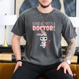 Med School Graduation Bunny Medical New Doctor Men's Comfort Colors T-Shirt Pepper