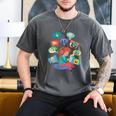 Memes Speak Louder Introvert Anti People Meme Lovers Quiet Men's Comfort Colors T-Shirt Pepper