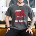 In My Memory Of My Aunt CHD AWARENESS Men's Comfort Colors T-Shirt Pepper In My Memory Of My Aunt CHD AWARENESS Men's Comfort Colors T-Shirt Pepper