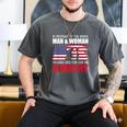 In Memory Of The Brave Man & Woman Memorial Day Men's Comfort Colors T-Shirt Pepper