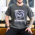 In My Memory Of My Granddaughter PULMONARY HYPERTENSION Men's Comfort Colors T-Shirt Pepper In My Memory Of My Granddaughter PULMONARY HYPERTENSION Men's Comfort Colors T-Shirt Pepper